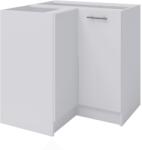 TEMPO KONDELA alsó sarokszekrény, fehér, FABIANA S - 90N - kondela