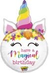 Grabo Balon cap unicorn magic multicolor 84 cm - articole-petreceri - 28,99 RON