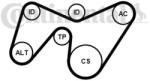 Continental Ctam Set curea transmisie cu caneluri CONTINENTAL CTAM 6PK1642K2 (6PK1642K2) - automobilus