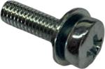  M4x10mm Hengeres. kereszt. csavar