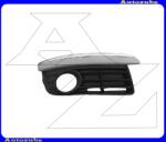 VW JETTA 5 2005.05-2010.12 /1K/ Első lökhárító rács jobb, ködlámpás (díszléccel+krómléccel) P95142740
