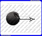 OPEL CORSA D 2006.09-2011.02 /S07/ Hátsó lökhárító vonószemtakaró I0716821