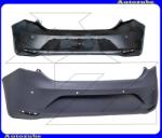 Seat LEON 3 2012.12-2016.12 /5F/ Hátsó lökhárító alapozott, szenzoros 6614951A1