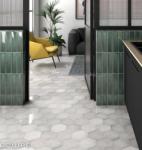 SPANYOL HERITAGE SNOW fehér hexagon burkolat