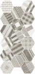  17, 5x20 EQUIPE HEXATILE CEMENT GEO GREY