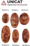  Cabochon Opal African de Forma - Ovala - 43-52 x 20-37 x 4-6 mm