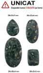  Cabochon Jasp Oceanic de Forma - Ovala - Picatura - Dreptunghi - 28-50 x 21-30 x 4-6 mm
