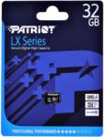 Patriot microSDHC 32GB C10/UHS-I/U1/V10 PSF32GMDC10