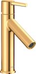 Hansgrohe Hansgrohe AXOR Starck egykaros mosdócsaptelep, lefolyógarnitúra nélkül, polírozott arany hatású 10003990 (10003990)