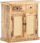 vidaXL Servantă, 65 x 32 x 70 cm, lemn de mango & trestie naturală (289086) Comoda