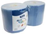  Rola hartie industriala, 3 straturi, 500 foi, albastru 2 role/set BIBS800