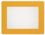 DURABLE Padlójelölő ablak, sárga, A4, eltávolítható, DURABLE (10db/csom) (DB180804)