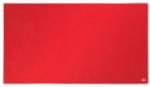 Nobo Textiltábla, széles képarány, 40"/89x50cm, alumínium keret, NOBO "Impression Pro", piros (VN5420) - webpapir