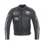 W-Tec Geaca Moto Piele Barbati W-TEC Negru Vintage (22022) - insportline