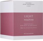 AromaWorks Lumânare parfumată Amiris și Portocală - AromaWorks Light Range Amyris & Orange Candle 75 g