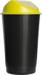  Cos colectare selectiva plastic si metal, capac batant, galben, 60 L Delta 35881 (35881) Cos de gunoi