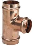 Viega Réz Profipress szűkített T-idom 22-18-22mm (vf291945) - meleget