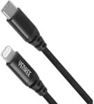 YENKEE USB-C to Lightning szinkronizáló és töltőkábel Apple eszközökhöz, 480 Mb/s, YCU 631 BK (YCU 631 BK)