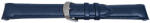  Curea piele lina capat curbat albastru inchis 20mm - 58010 - cureaceas