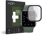 Hofi HYBRID Apple Watch 4/5 (40mm) Glass Screen teljes kijelzős edzett üvegfólia (tempered glass), 9H keménységű, fekete - tok-store
