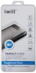 Iwill Samsung Galaxy J1 kijelzővédő edzett üvegfólia (tempered glass) 9H keménységű, átlátszó