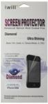 Iwill iPhone 5/5S/SE Diamond kijelzővédő fólia, átlátszó - tok-store