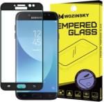 Wozinsky Samsung Galaxy J7 (2017) J730 3D Soft Edge teljes kijelzős edzett üvegfólia (tempered glass) 9H keménységű, fekete