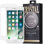 REMAX iPhone X/Xs Crystal Glass 3D teljes kijelzős edzett üvegfólia 9H keménységű, fehér + szilikon hátlap, tok, átlátszó - tok-store