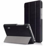 TACTICAL Book Tri Fold Huawei Mediapad T3 7" oldalra nyíló smart tok, fekete - tok-store