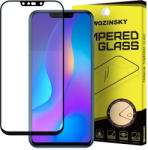 Wozinsky Huawei P Smart Plus 5D Full Glue teljes kijelzős edzett üvegfólia (tempered glass) 9H keménységű, tokbarát, fekete