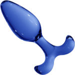 Chrystalino Expert Blue - Butt Plug din Sticla by Shots