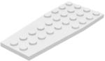 LEGO® Alkatrészek (Pick a Brick) Fehér 4x9 Lapos Szárny Elem 241301