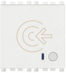VIMAR Releu control-acces NFC/RFID, conectat, 2 Module Vimar Arke alb (VIM-19462.B)