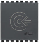 VIMAR Releu control-acces NFC/RFID, conectat, 2 Module Vimar Eikon antracit (VIM-20462)