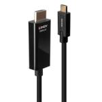 Lindy Cablu USB Type C la HDMI 4K60Hz cu HDR T-T 5m, Lindy L43315 (L43315)