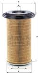 Mann-filter légszűrő MANN-FILTER C 24 650/7 (C 24 650/7)