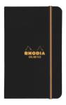  Carnet nedatat A5+, 60 file, matematică Rhodia Unlimited, negru