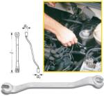 HAZET Nyitott kettős csillagkulcs, 10/11 mm, 168 mm, Hazet 612-10X11