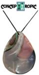  Pandantiv din Sidef Picatura - 50 x 39 x 4 mm - 1 Buc