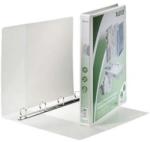 Esselte CAIET MECANIC A4 CU 4 INELE LEITZ PANORAMA MAXI 30 mm, alb (9604184)