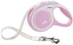flexi Автоматичен повод Flexi New COMFORT XS ЛЕНТА - РОЗОВО, 3 м за кучета до 12 кг NOBBY Germany 04340