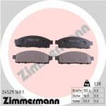 ZIMMERMANN set placute frana, frana disc ZIMMERMANN 24529.160. 1 (24529.160.1)