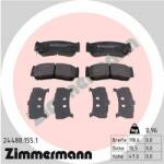 ZIMMERMANN set placute frana, frana disc ZIMMERMANN 24488.155. 1 (24488.155.1)