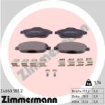 ZIMMERMANN set placute frana, frana disc ZIMMERMANN 24660.180. 2 (24660.180.2)