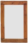Bizzotto Oglinda decorativa perete cu rama lemn natur Chateaux 80x3x110 cm (0742735)