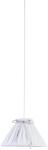 Bizzotto Lustra bumbac alb Nastrino, 60W, Ø 40 x 18.5 h (0827588)