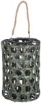 Bizzotto Felinar suspendabil bambus verde Hexagon Ø 26 cm x 40 h (0140791)
