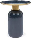 Bizzotto Masuta cafea metal albastru auriu Nalima Ø 40.5 cm x 45.5 h (0746704) Masa de cafea