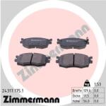 ZIMMERMANN set placute frana, frana disc ZIMMERMANN 24317.175. 1 (24317.175.1)