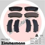 ZIMMERMANN set placute frana, frana disc ZIMMERMANN 21947.155. 1 (21947.155.1)